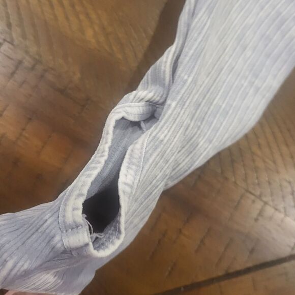 Free People Long Sleeve Onesie M/L Ice Grey - Picture 5 of 9